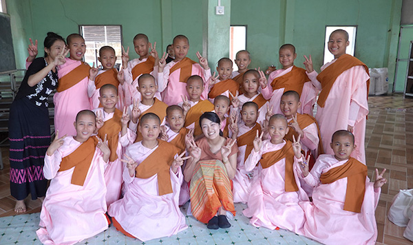 ミャンマー尼僧院支援